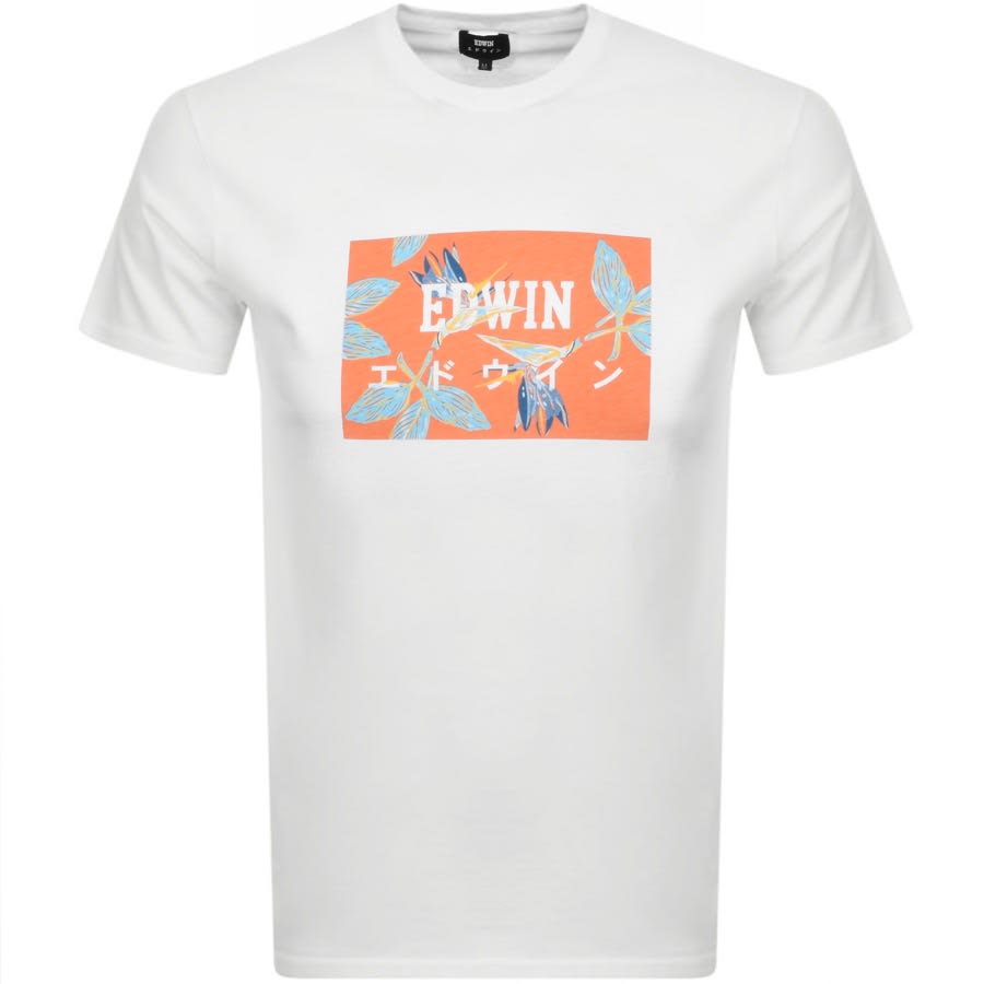 Alternative Image for ProductEdwin Birds Of Paradise T Shirt White1